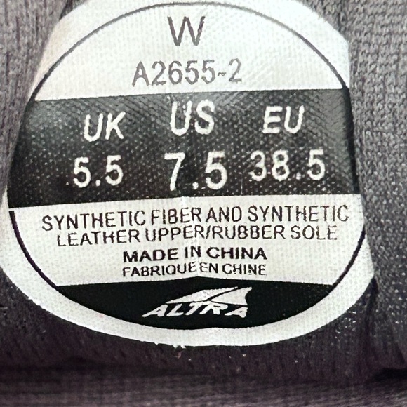 ALTRA Olympus 2.0 Trail Running Shoe Women's 7.5 Foot Shaped Zero Drop Gray Teal - Picture 12 of 12